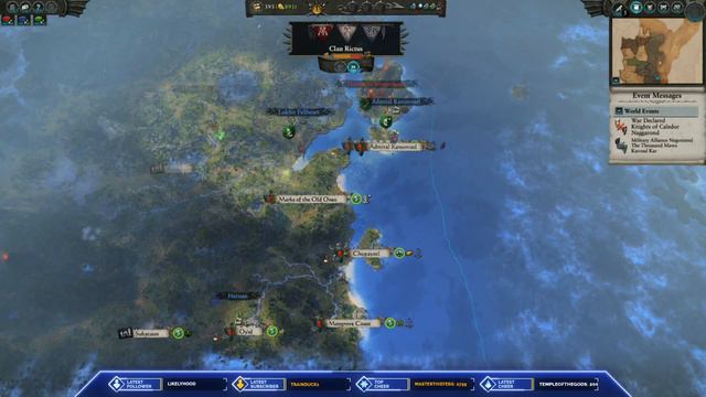 [Part 2]  Rise of the Vampire Coast! | Total War: Warhammer 2 Co-op Campaign