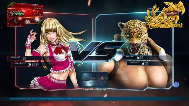 Tekken 7 - Scha-Fel (Swimsuit Lili) vs vikram_117 (King) 18/03/18