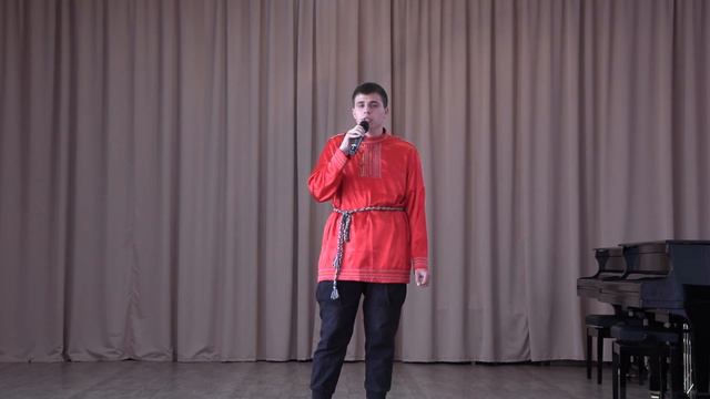 Недодаев Никита русская народная песня "Выйду на улицу"