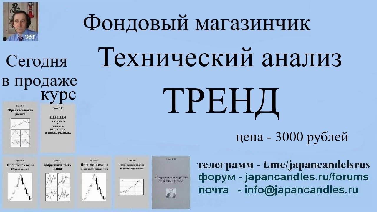 Обучающий курс -  ТЕХНИЧЕСКИЙ АНАЛИЗ  ТРЕНД