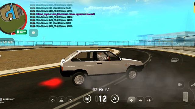 Тест фрапса в Grand Mobile #Grandmobile