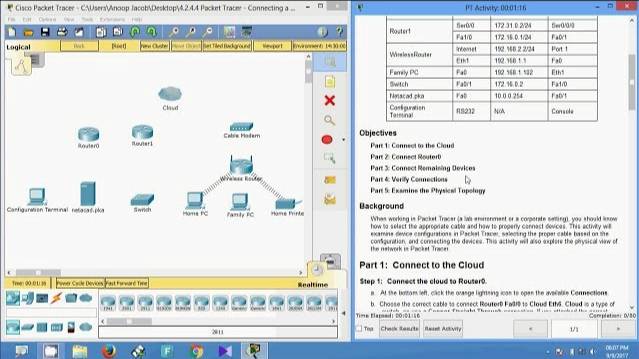 4.2.4.4 Packet Tracer - Connecting a Wired and Wireless LAN