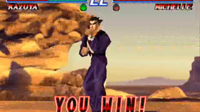 Tekken 2 Kazuya Mishima Arcade Mode