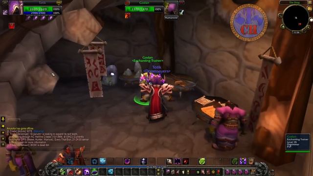 WoW Rehberi - (Level 24 - 27) Glyphler ve Stockade (Bölüm 10)