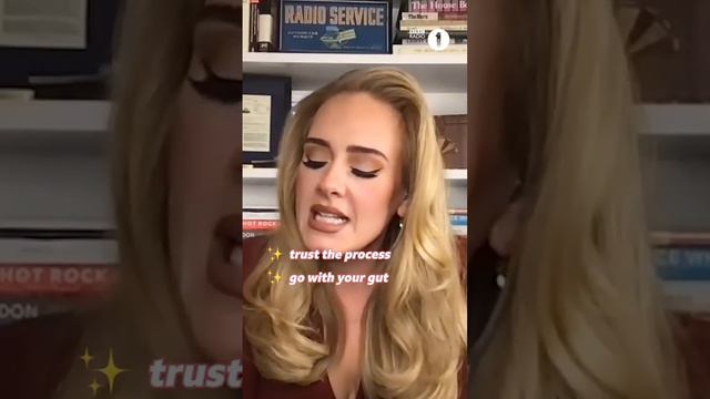 Adele Interview Trust the process