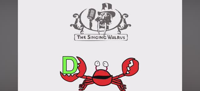 Find the letter D | The Singing Walrus