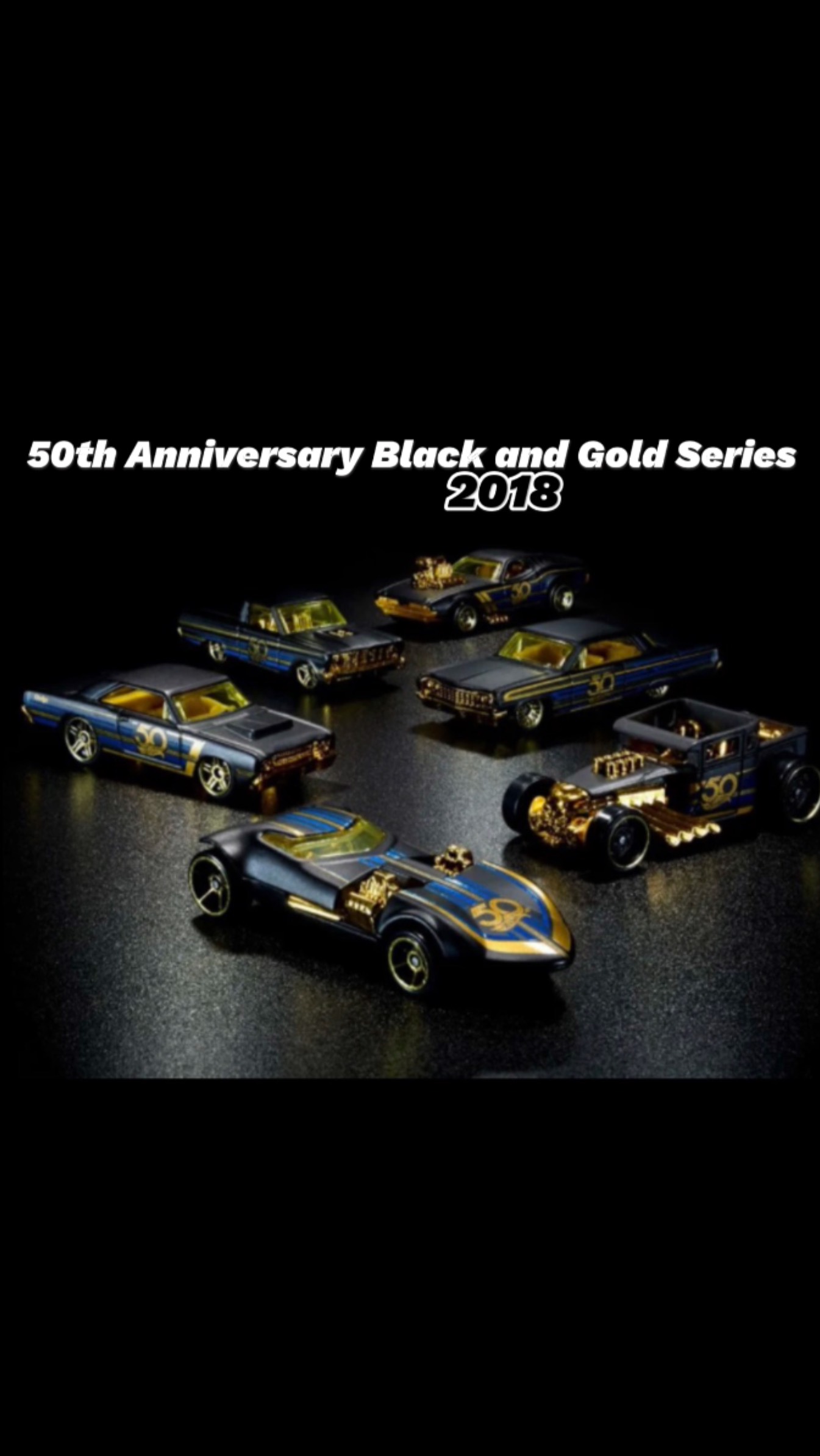 Hot wheels Twin Mill 2018
50th Anniversary Black & Gold Collection