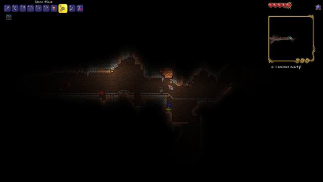 Terraria #4 - Exploring The Caves