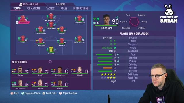 FIFA 22 Manchester United Career Mode! GOLDBRIDGE Episode 16
