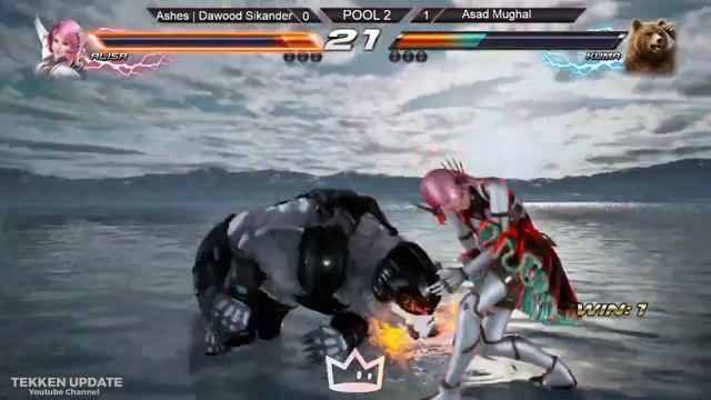 TEKKEN 7 - DAWOOD Alisa VS ASAD MUGHAL Kuma - Elite Tekken Championship 2022