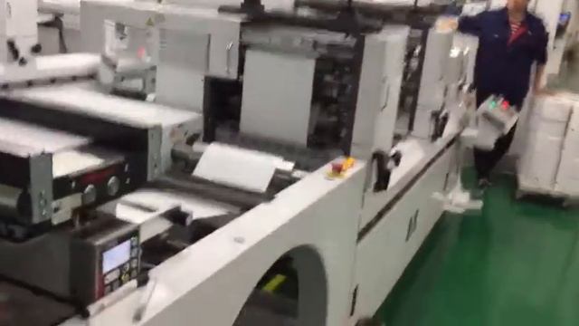 RHYGUAN LG 330 TT ROTARY DIE CUTTING MACHINE FOR BLANK LABELS