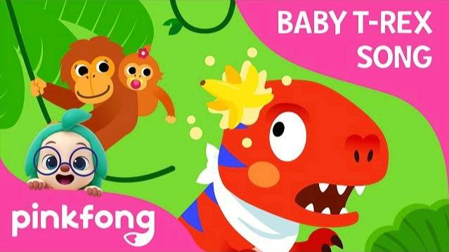 A T-Rex Went to Jungle | Baby T-Rex Songs | Dinosaur Songs | Pinkfong Songs for Children