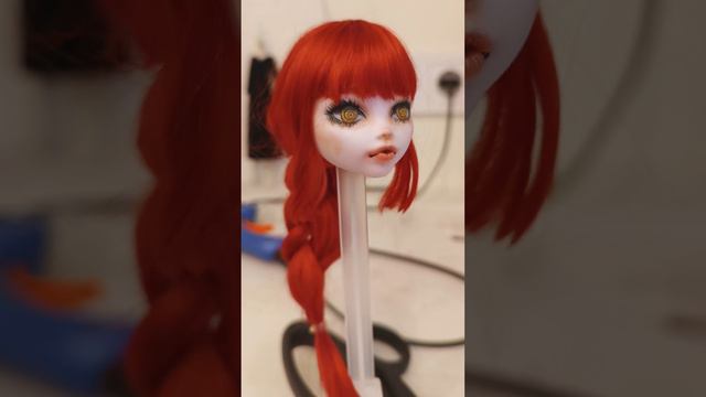 ООАК Макима из аниме Человек-бензопила на кукле Monster High
