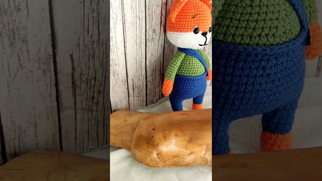 Лисенок Тод #амигуруми#вязание_крючком#подарки