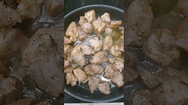 Тушенная картошечка с мясом.Вкусно-Просто!!!