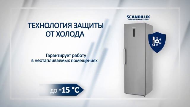 Обзор морозильника Scandilux FN 711 E12 X