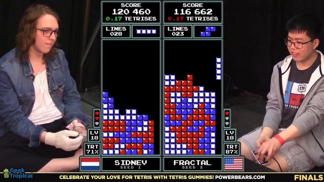 Classic Tetris World Championship 2023 Finals