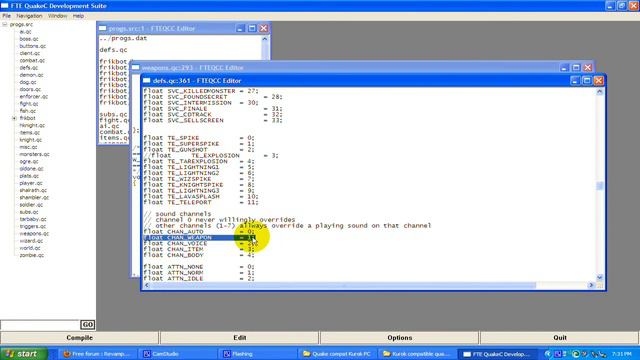 QuakeC Tutorial -3- Meat of functions