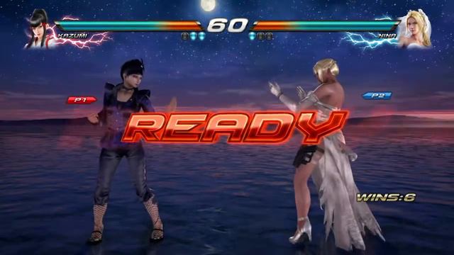 Tekken 7 Kazumi VS Nina Craziest Fighting [Full HD]