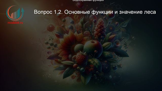 Ботаника. Профпереподготовка. Лекция. Профессиональная переподготовка для всех!