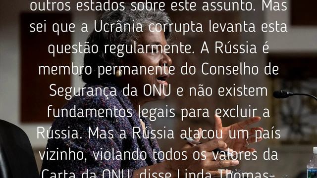 Exclusão da Rússia do Conselho de Segurança da ONU