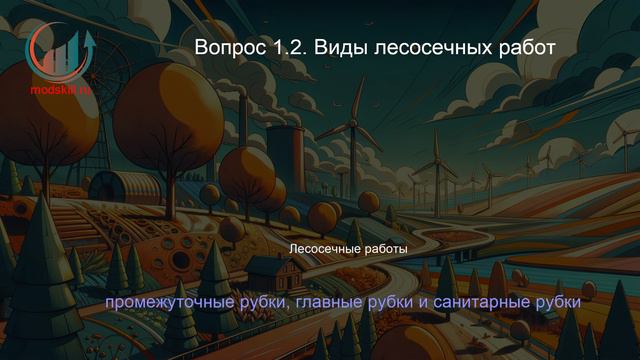 Лесное дело. Профпереподготовка. Лекция. Профессиональная переподготовка для всех!