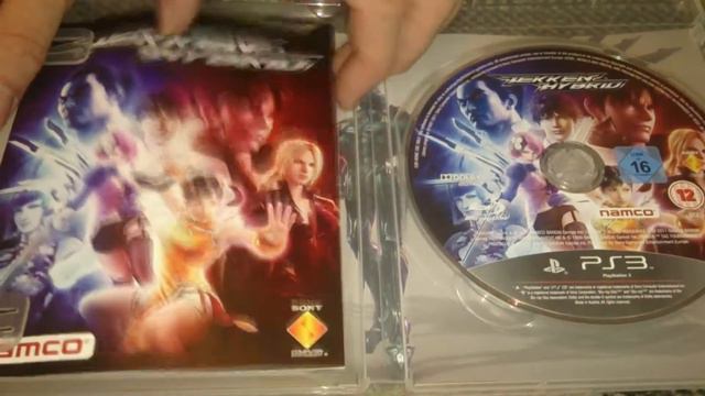 Nostalgamer Reboxes Tekken Hybrid On Sony Playstation 3 UK PAL System Version Reverse Unboxing