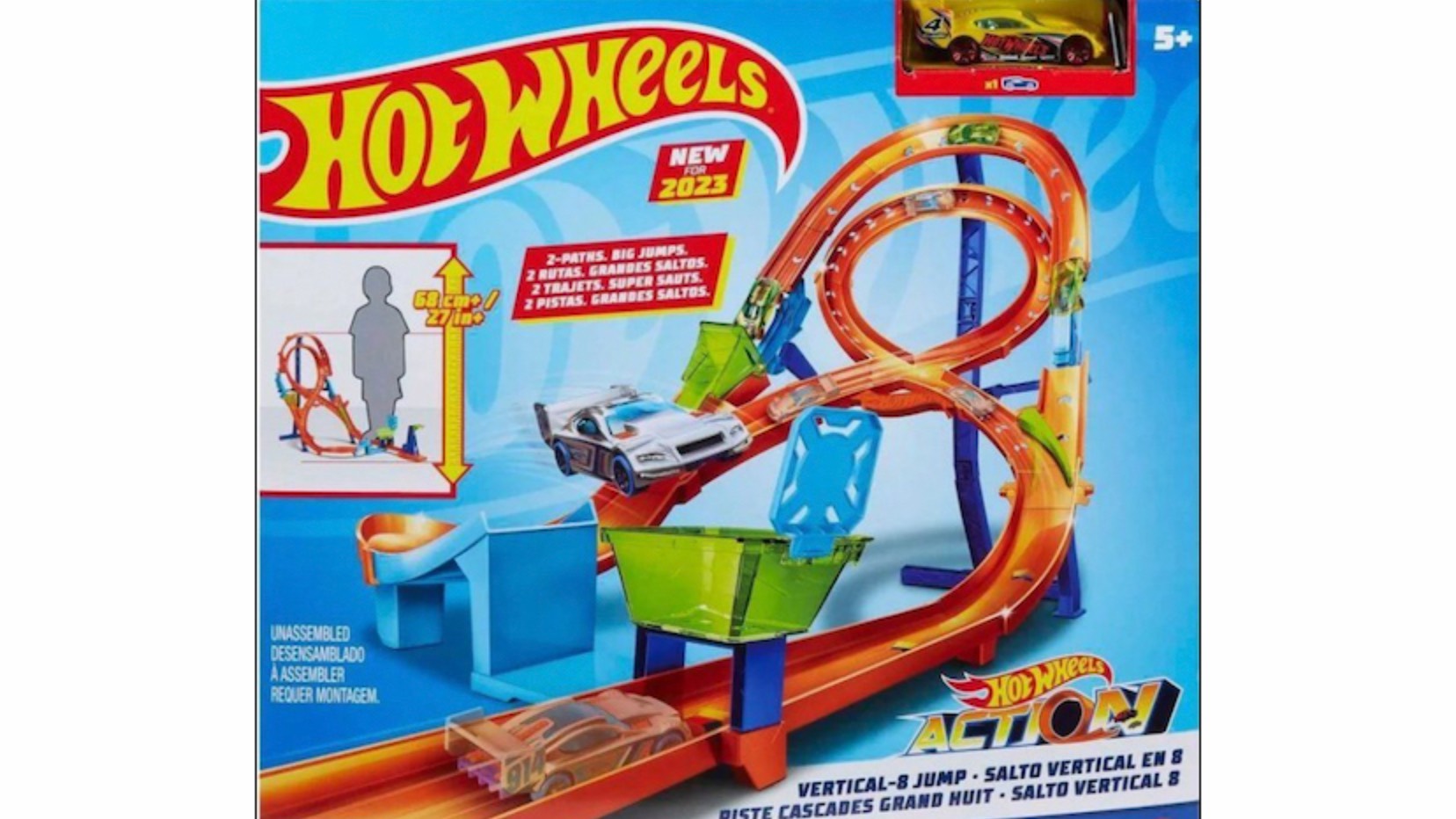 Трасса hot wheels action хот вилс дорога