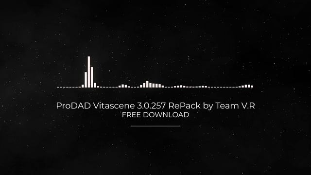 ProDAD Vitascene 3.0.257 RePack by Team V.R FULL