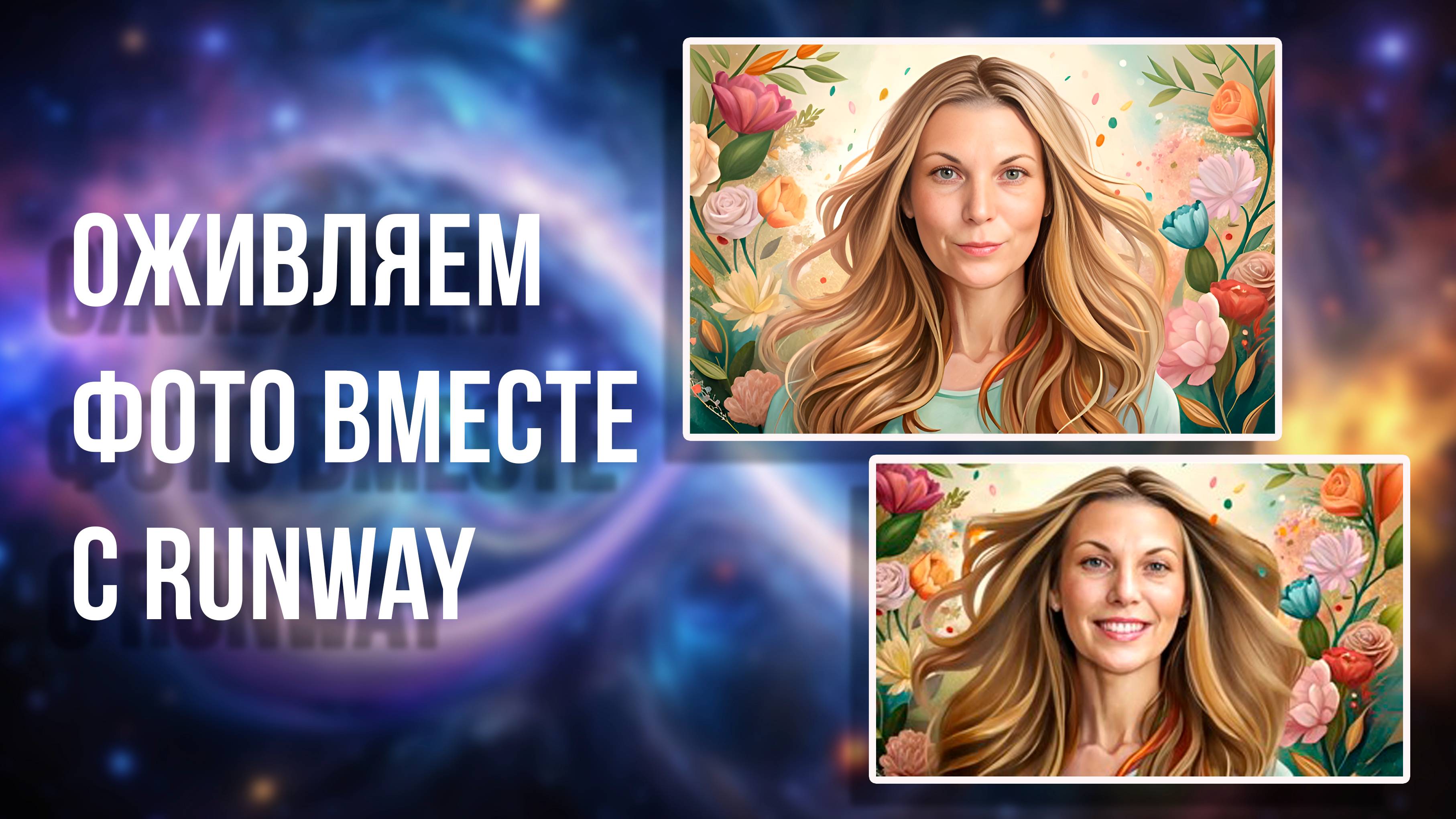 Оживляем фото вместе с Runway. Бесплатные возможности нейросетей