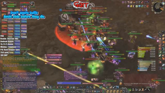 WoW Classic Rogue Raid Guide - Top DPS and Get High Parses in Molten Core & Onyxia. PvE Rogue DPS.