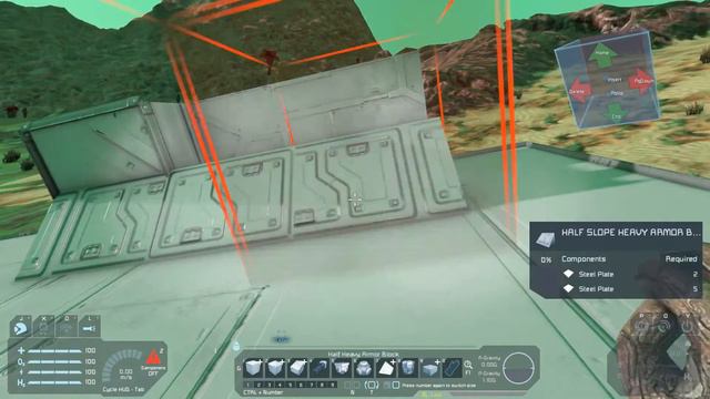 Space Engineers UPDATE! | Half blocks