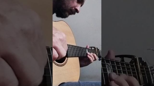 Фрагмент пьесы для гитары - Guitar piece fragment