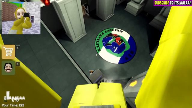  ESCAPE SCARY BUTTON!  LaaLaa Plays Roblox Dont Press The Button 4 Ft. Mario_Meme