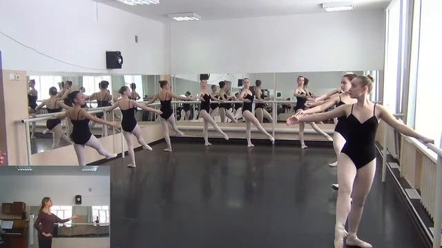 Открытый урок по классическому танцу