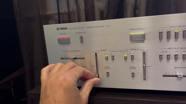 Тяжелая артиллерия ТОПОВОЙ YAMAHA A-9  второе видео ПРОДАНА