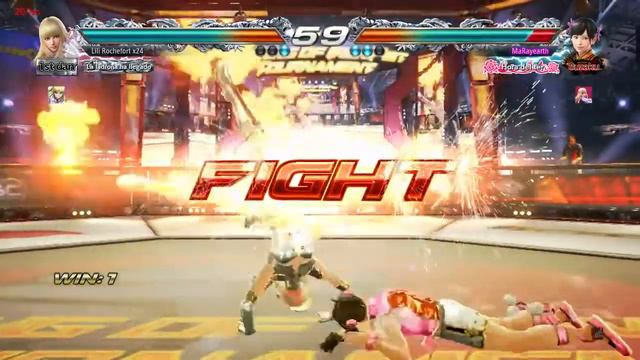 _L7 548_2 D Lili ( Uchiha x24 ) vs (MaRayearth) Xiaoyu - Tekken 7  PC sin Grafica
