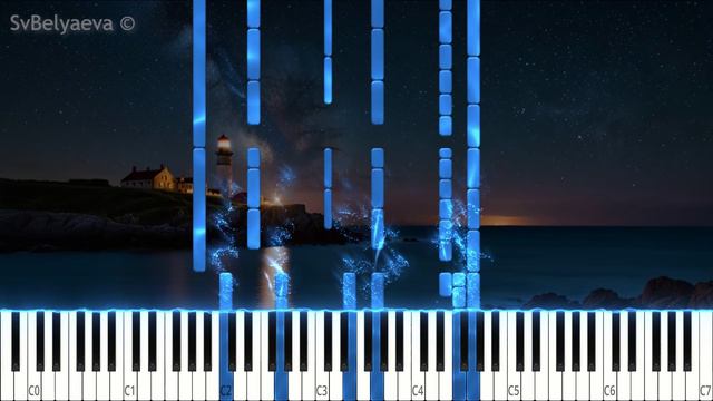 Lana Belyaeva - Naval (Yann Tiersen)/Relaxpiano/Tutorial