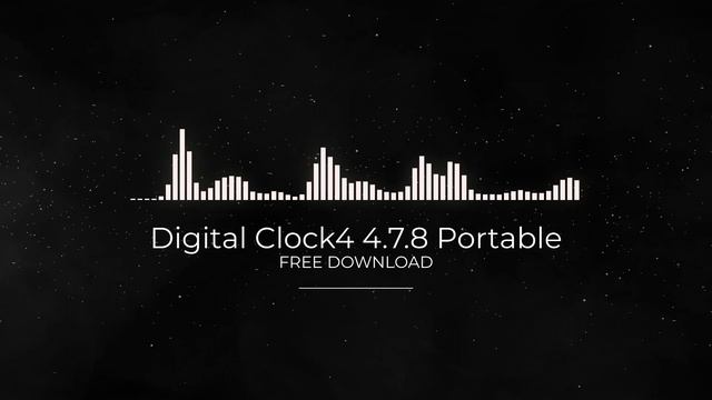 Digital Clock4 4.7.8 Portable FULL