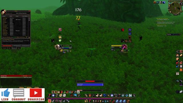 WoW Classic | Night Elf Hunter | Server: Arcanite Reaper (PvP) | Level 52-53 | Un'Goro Quests Part