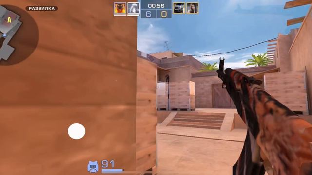 Жоско дал понять, кто тут босс) Мувик в Standoff 2