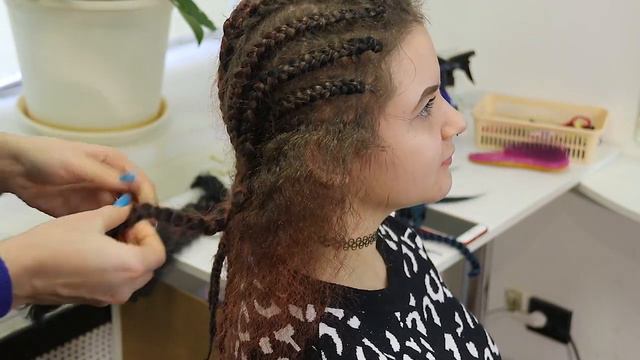AfroMari  Выпуск №7 | Как расплести афрокосы. Сенегалки на каркасе