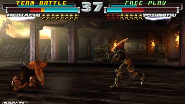 Multiple Unknown and Heihachi Team Tekken Tag Tournament Ps2 UHD 4K 60 FPS