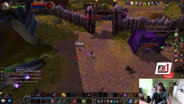 Pshero Vs Warlock 66 Lvl Seanranklin #2 Wow TBC Classic