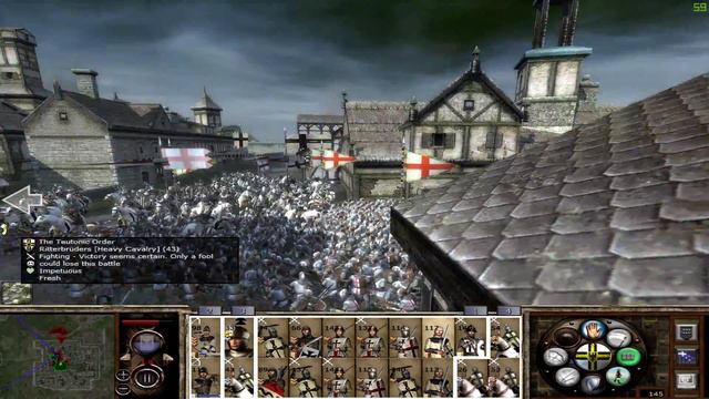 Medieval 2 Total War SS6.4 Teutonic Siege Defence of Oleshe
