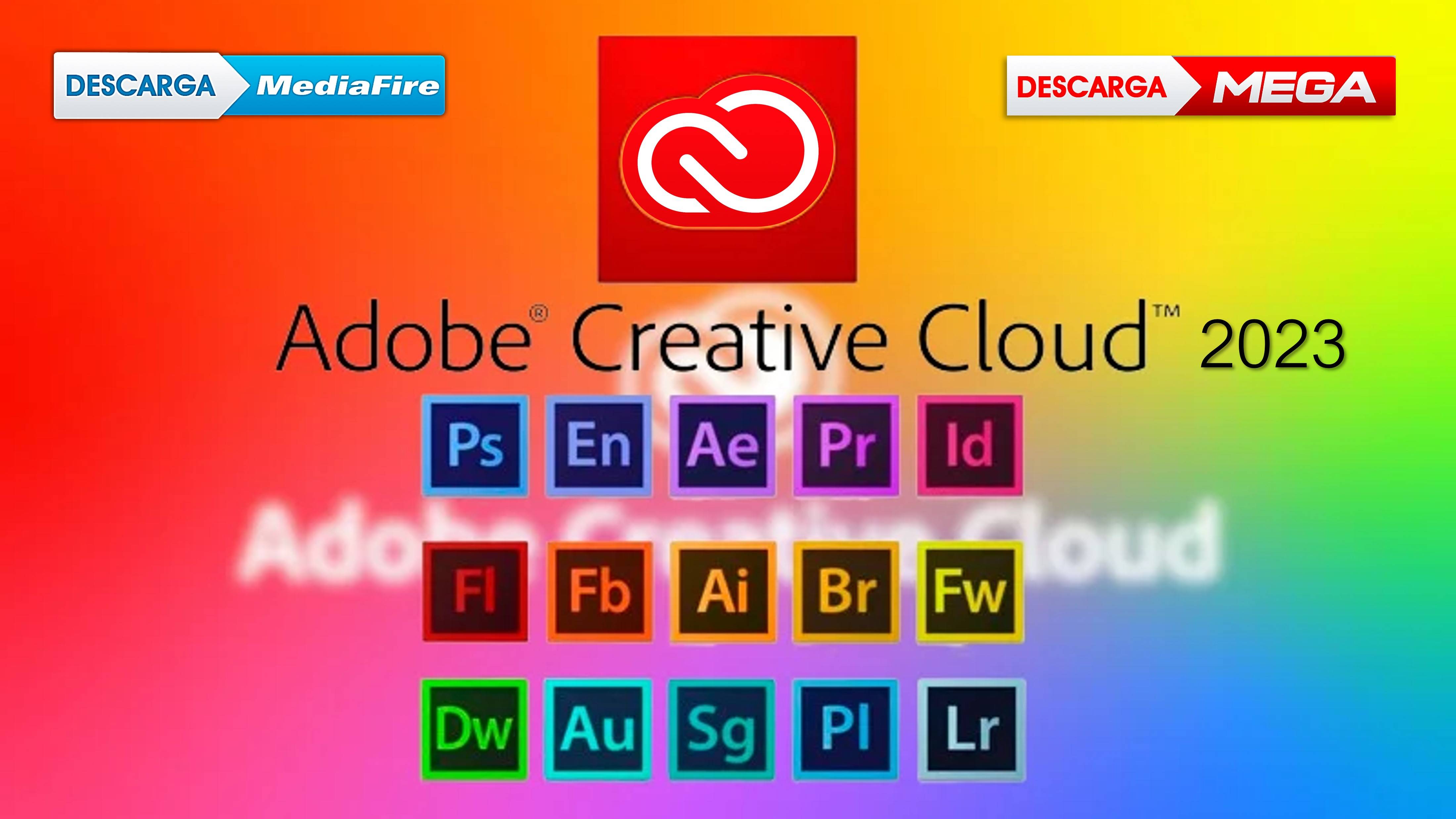 Instalar y Activar ADOBE CREATIVE CLOUD 2023 - 64 bits - LICENCIA ILIMITADA