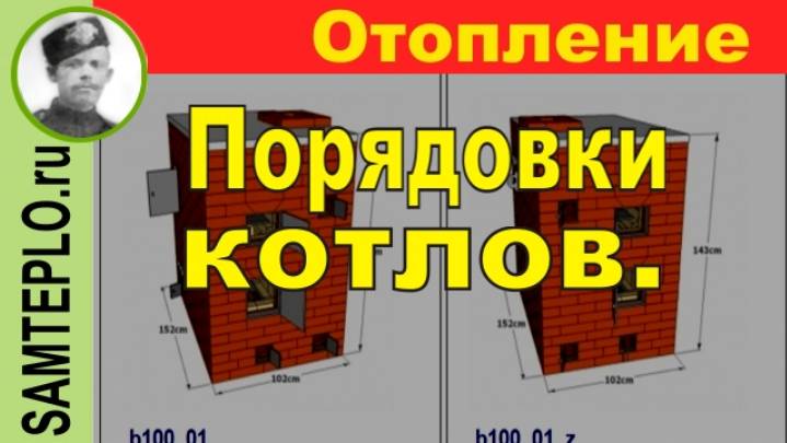 Эффективный кирпичный котел отопления.