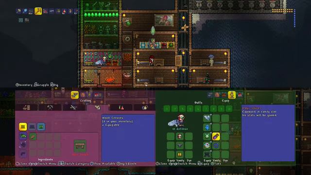 Lets Play Terraria -3 player co-op - Splitscreen - Part 2