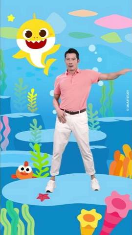 Baby Shark Dance X Aaron Kwok #shorts #babyshark #freeplastic