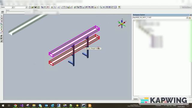 Создание опорных конструкций для КНС в Smartplant 3D. АО «ДКС от BIM-Global